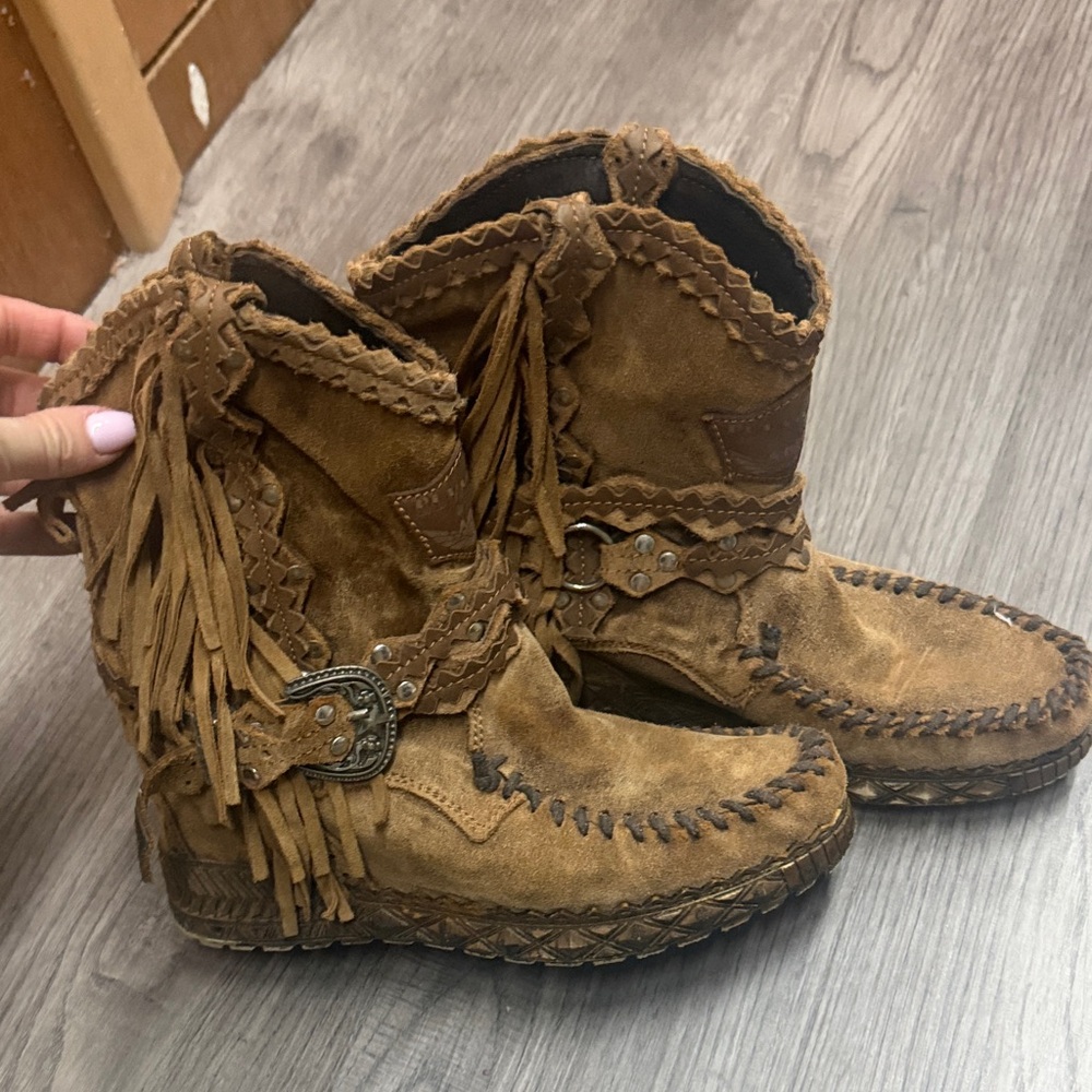 El vaquero mocassion boot